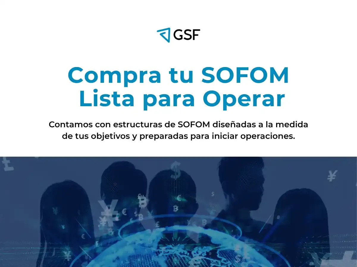 Venta SOFOM lista para operar